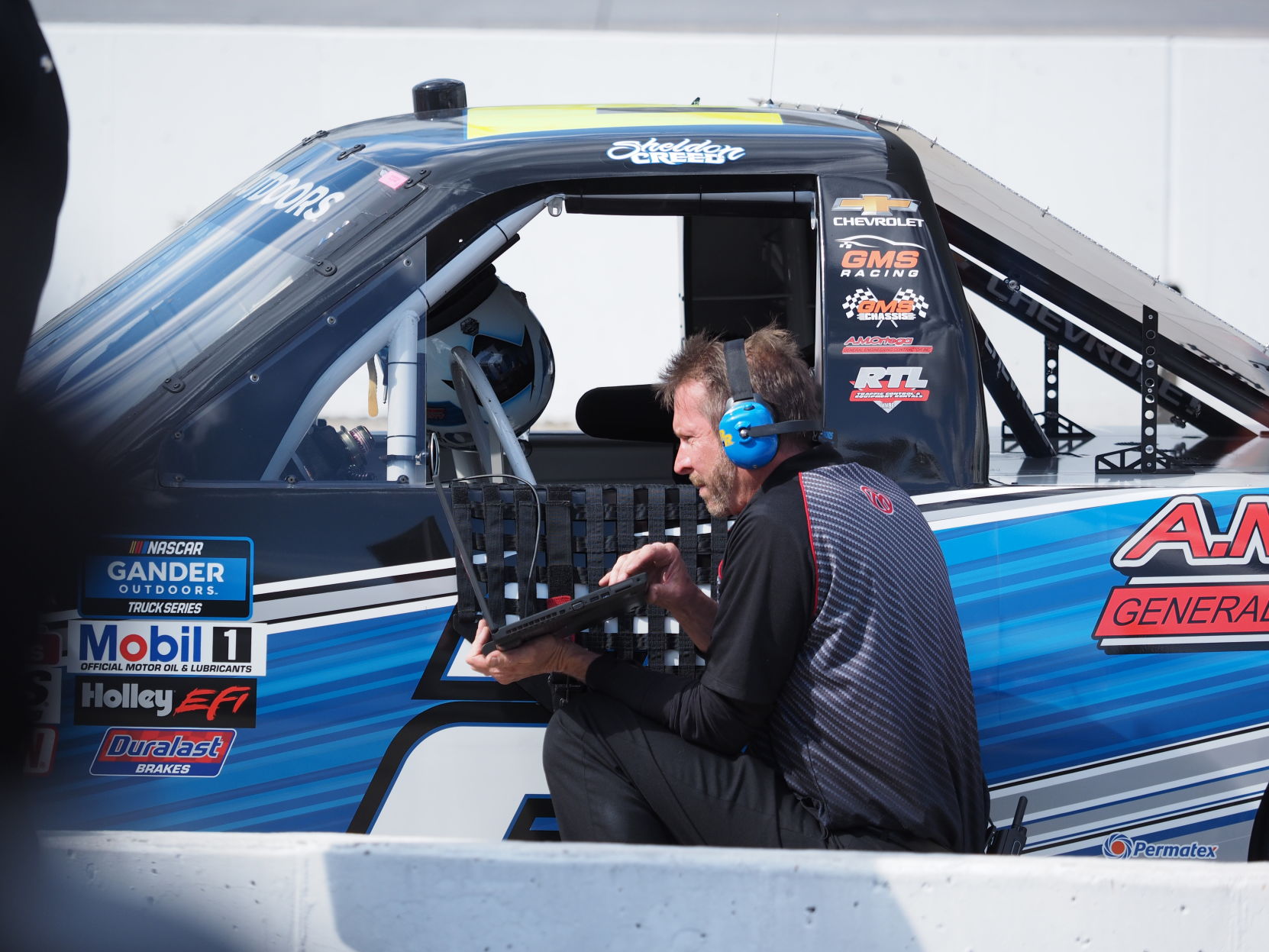 Martinsville Truck Races Truck race.JPG